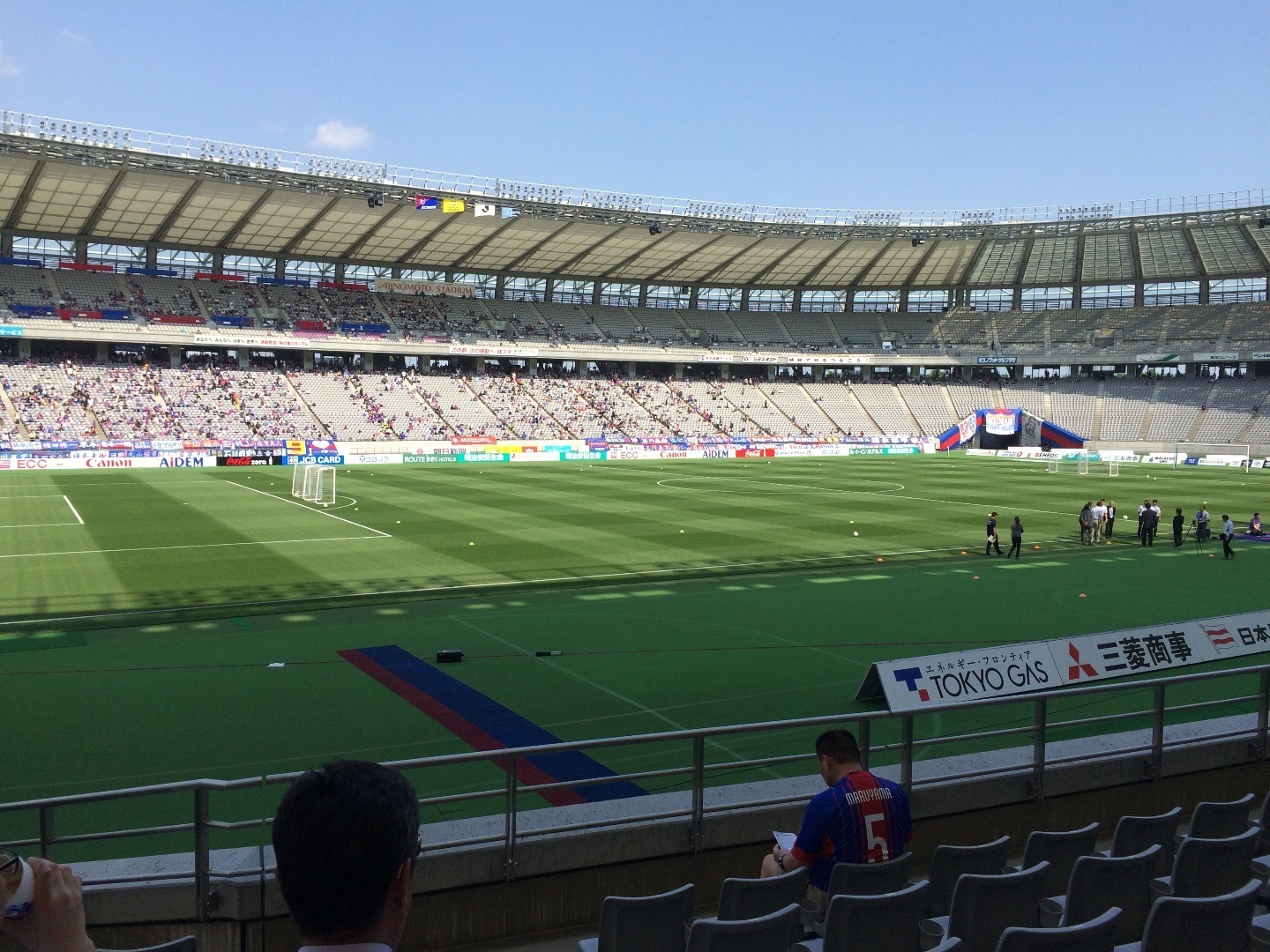 味の素スタジアム 車椅子のサッカー観戦